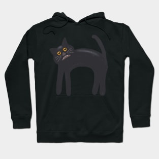 Folk Art Scaredy Cat Hoodie